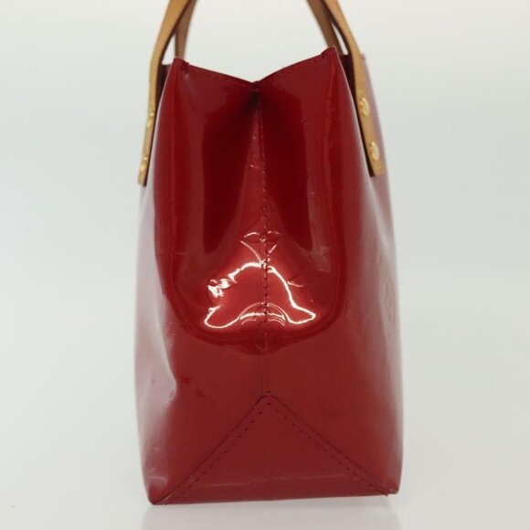 LOUIS VUITTON Monogram Vernis Reade PM Hand Bag Pomme D'amour - Picture 4 of 15